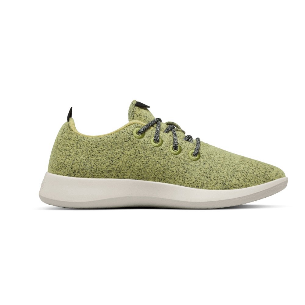 Allbirds Men\'s Sneakers Olive - Wool Runners - 97416PDYC